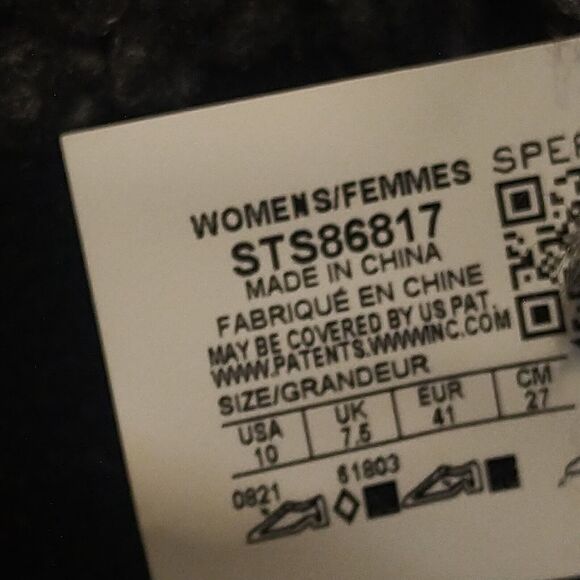 Sperry Juneau Lace Up Winter Boots Womens 10 Black Gray STS86817 - Picture 12 of 12